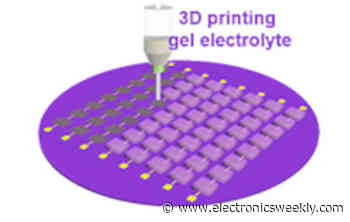 Micro-supercapacitors can be built into ICs
