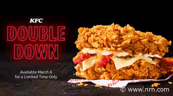KFC is bringing back the Double Down