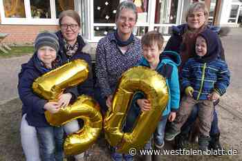Kindergarten Großeneder wünscht sich zum Geburtstag eine Matsch-Anlage