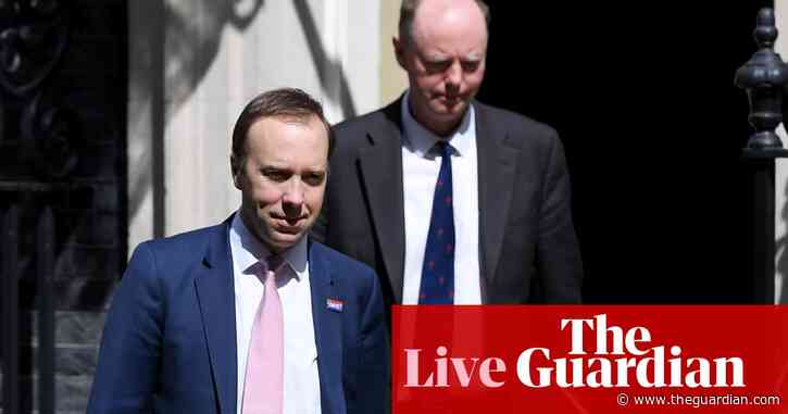 Health minister plays down ‘selective’ leaked messages suggesting Hancock rejected advice on care home Covid testing - live