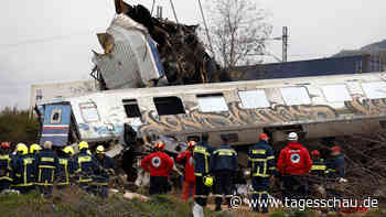 Ursachenforschung nach Zugunglück in Griechenland