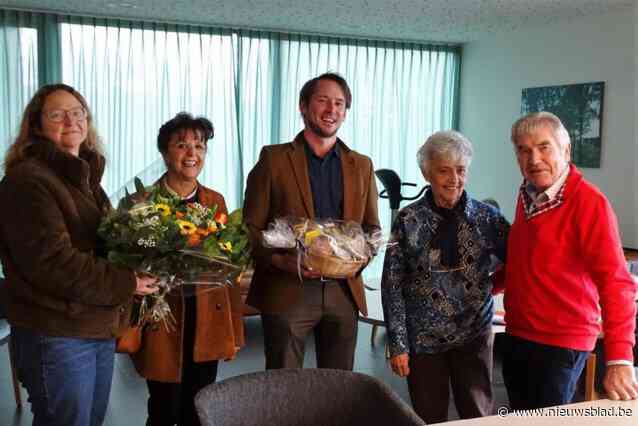 N-VA zet vrijwilligers Herman en Rita in de bloemetjes
