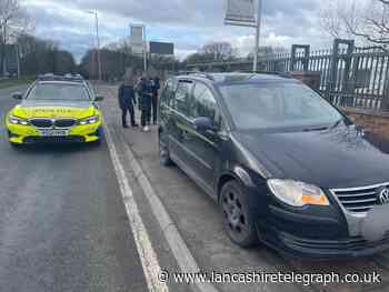 Vehicle seized in Preston after activating multiple speed cameras
