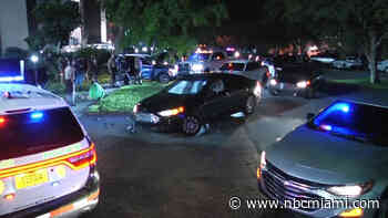 2 Arrested After Car Burglary Suspects Rammed Miami-Dade Officers' Vehicles: Police