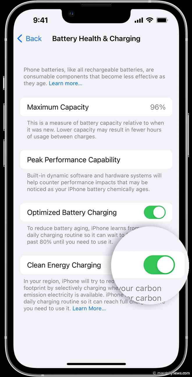 How to turn off and override Apple’s iPhone ‘Clean Energy Charging’
