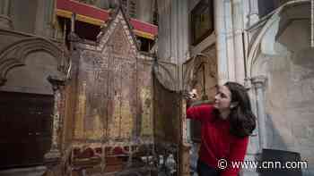 A 700-year-old chair is getting a facelift for King Charles III's coronation