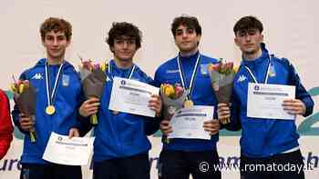 Frascati Scherma: Reale, Ottaviani e Berretta campioni europei a squadre Cadetti