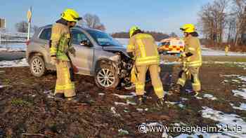 VW-Fahrer kracht in BMW bei Bad Endorf