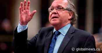 Ex-Tory MP Bernard Valcourt pleads not guilty to obstructing, resisting police