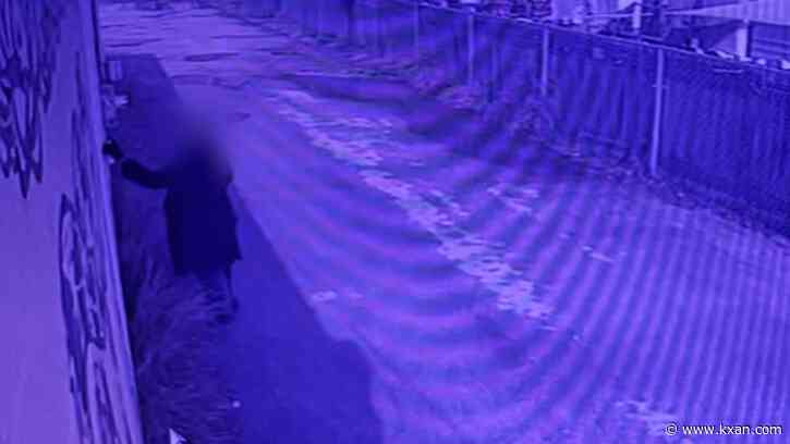 Austin bar manager concerned after camera shows man graffitiing 'I was raped, I am OK'