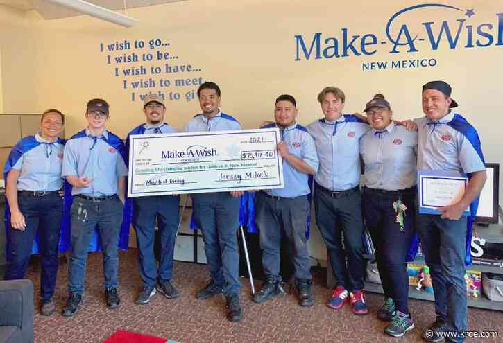 Jersey Mikes and Make-A-Wish partner for the 'Month of Giving'