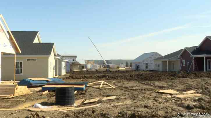 A big development with small rental homes in Fort Wayne