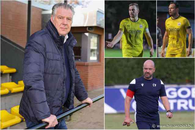 Spelers en trainers proberen met SKV Zwevezele in schoonheid afscheid te nemen: “Paul Degroote was een voorzitter op topniveau”