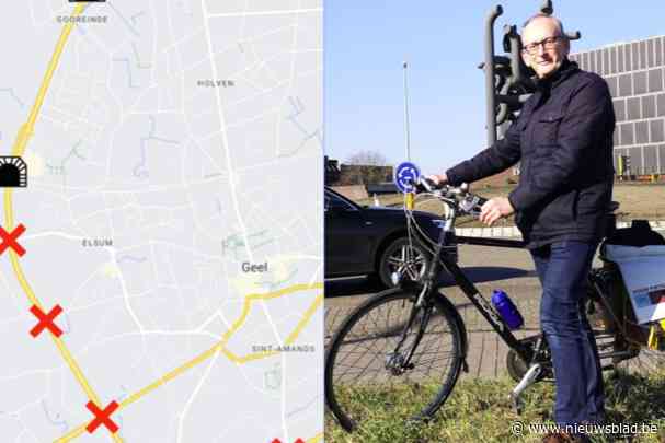 Fietsersbond pleit voor 5 (!) extra fietstunnels op Geelse ring