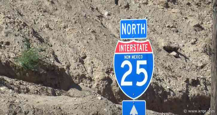 I-25 drivers in southern New Mexico might need to adjust route