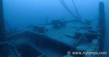 Doomed Vessel and Its Unused Lifeboat Are Discovered at the Bottom of Lake Huron
