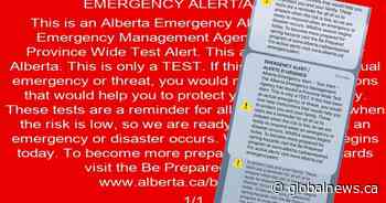 Albertans inundated with emergency alert tests