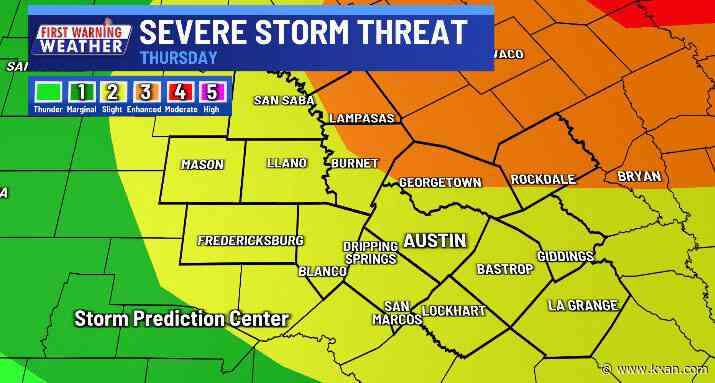 Severe weather threat: Timing and impacts