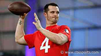 Derek Carr free agency: Panthers meet with ex-Raiders QB, Frank Reich says veteran 'checks a lot of boxes'