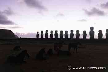 Scientists Uncover New Easter Island Moai Statue in Dry Lake Bed