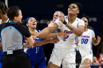 Kentucky Women Beat Florida in Game Marred by Scuffle