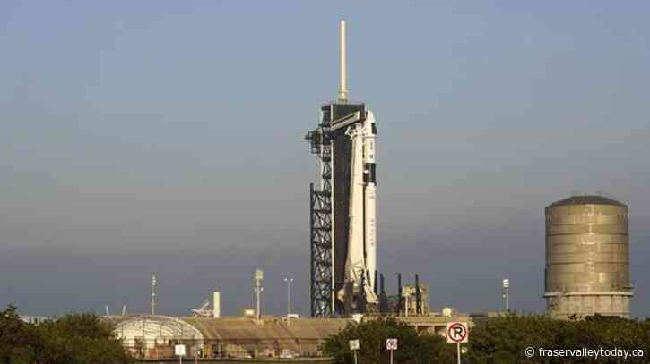 SpaceX launches US, Russia, UAE astronauts to space station