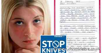 Pupils' touching plea to knife crime campaigners after two families at North East school lose loved ones to violence