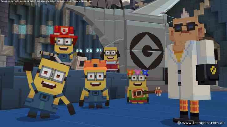 Beloved Minions are now in Minecraft