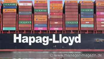 Reederei: Hapag-Lloyd erwartet massiven Gewinneinbruch