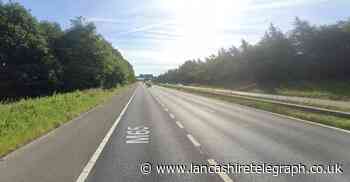 Large motorway vehicle fire on M65 took three hours to extinguish