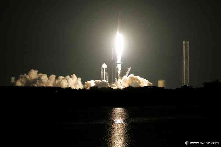 SpaceX launches US, Russia, UAE astronauts to space station
