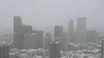 Pronóstico local: Chubascos de nieve en Denver para el miércoles