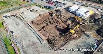 See how work is progressing on the Northumberland Line as rail project takes shape