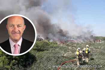 Rainham fires: Havering air quality study to last months yet