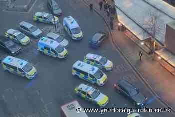 West Croydon bus station youths brawl leads to arrest