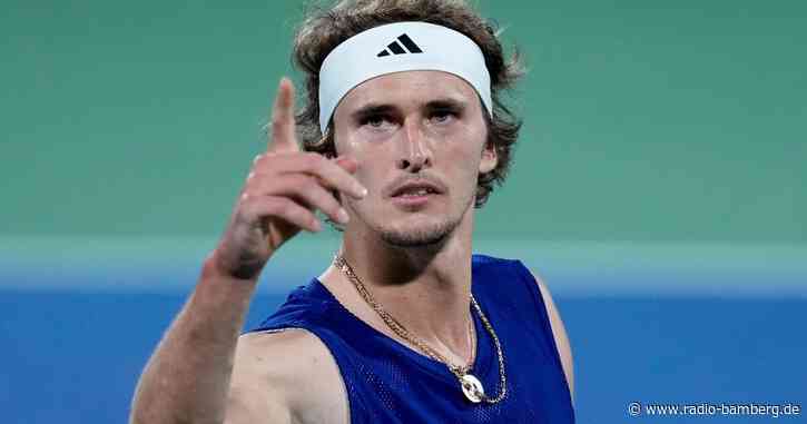 Zverev beim Turnier in Dubai im Halbfinale