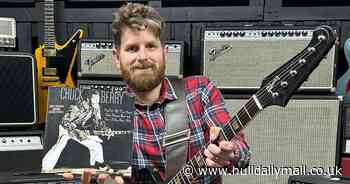 Chuck Berry's Gibson Firebird V guitar set to sell for £20,000 at auction