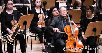 Yo-Yo Ma Makes His Encore a Call for Peace, With a Nod to Casals