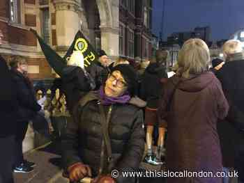 Protest over proposed 15 per cent council tax rise in Croydon