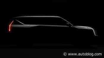 2024 Kia EV9 electric SUV design will be revealed March 15