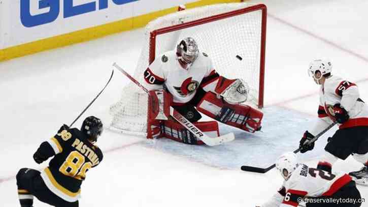 Bruins lock up Pastrnak with 8-year, $90M deal through 2031