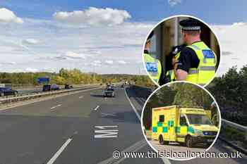 Woman, 18, died after M1 crash near Edgware - appeal issued