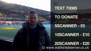 Watford star Cleverley's video for Watford hospital scanner appeal