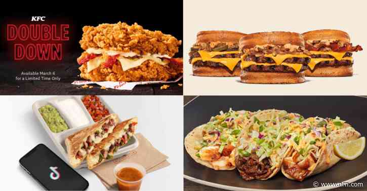 Menu Tracker: New items from Burger King, KFC, and Chipotle