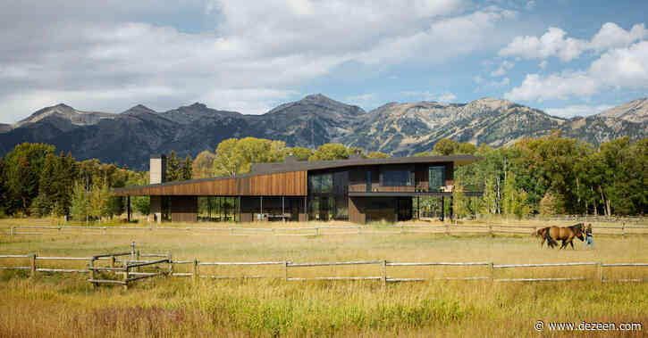 Horses a "constant visual presence" at Black Fox Ranch by CLB Architects