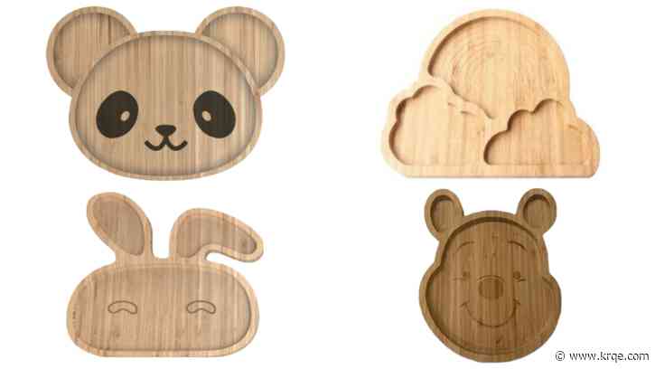 Children's bamboo plates recalled over toxic materials