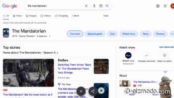 The Mandalorian's Grogu Is Getting Into Shenanigans in Google Search