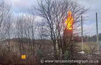 Fire teams explain why flames are emitting from chimney in Hyndburn