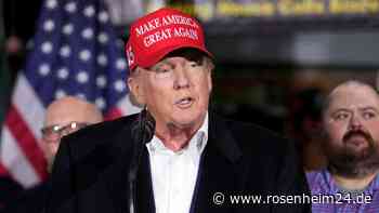 Ministerium zu Kapitolsturm: Trump nicht immun gegen Klagen