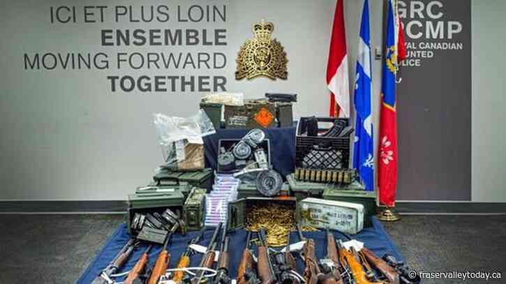 RCMP make two arrests, seize firearms, right-wing political material west of Montreal